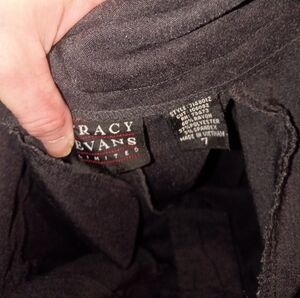 Tracy Evans Charcoal Dress Pants